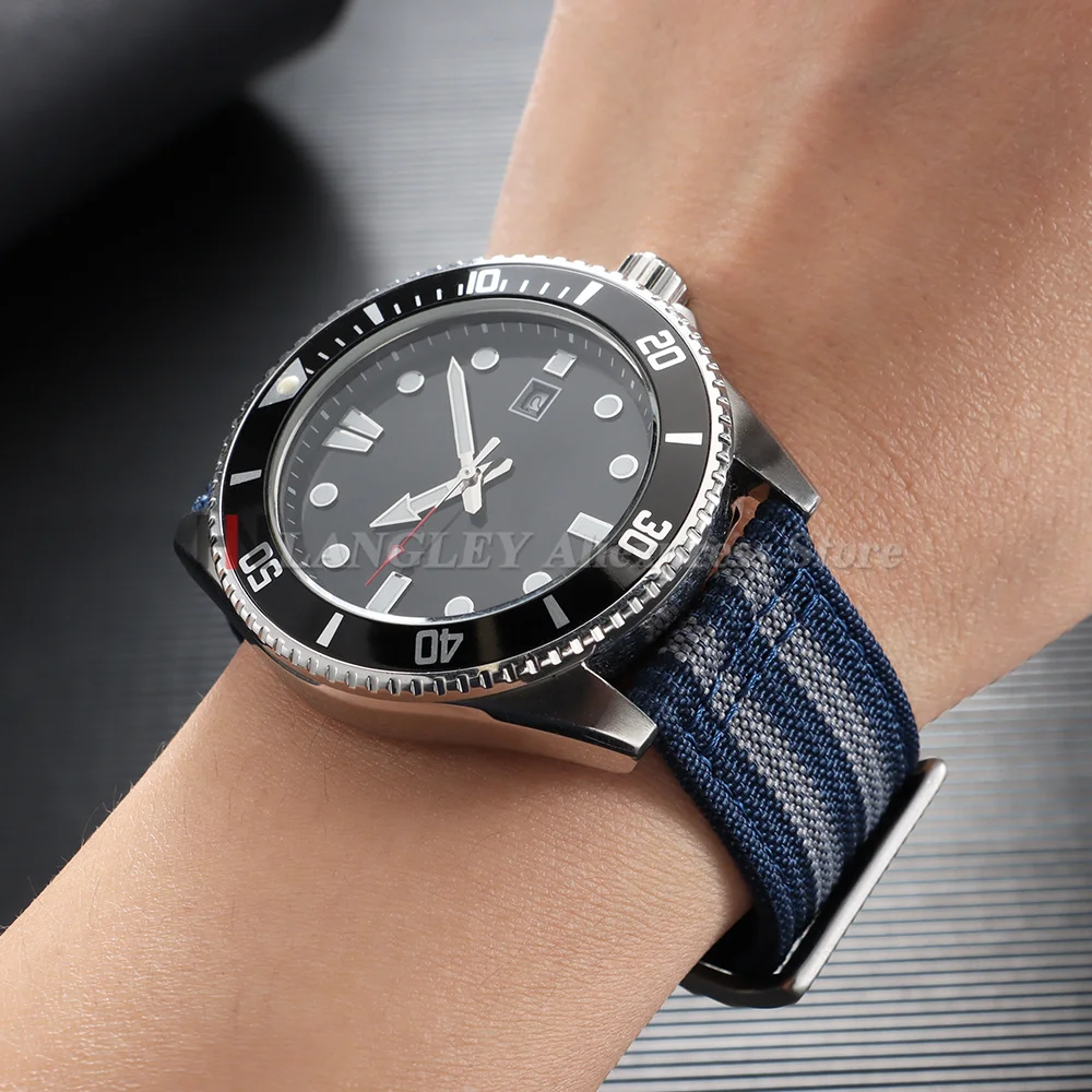 Premium Quick Release Canvas Nylon Watch Strap – Durable Replacement Band