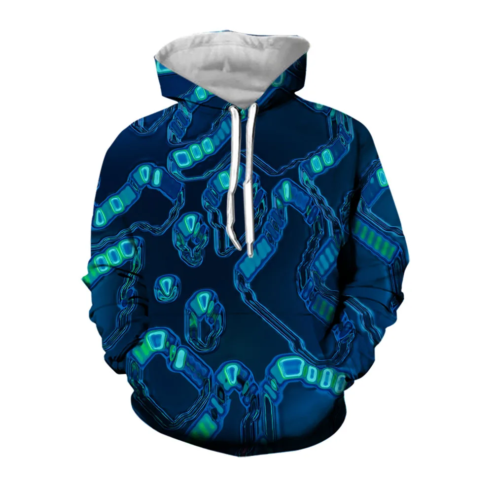 

Jumeast 3D Stereoscopic Rendering Mens Hoodies Fashion Aesthetic Clothing Casual Streetwear Hoodie Men Clothes Comfortable Coats