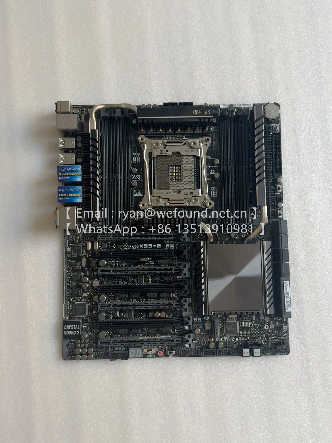 X99-E WS/USB3.1 X99-E WS X99-DELUXE X99-E-10G WS 10G LAN (X550-AT2) 마더보드