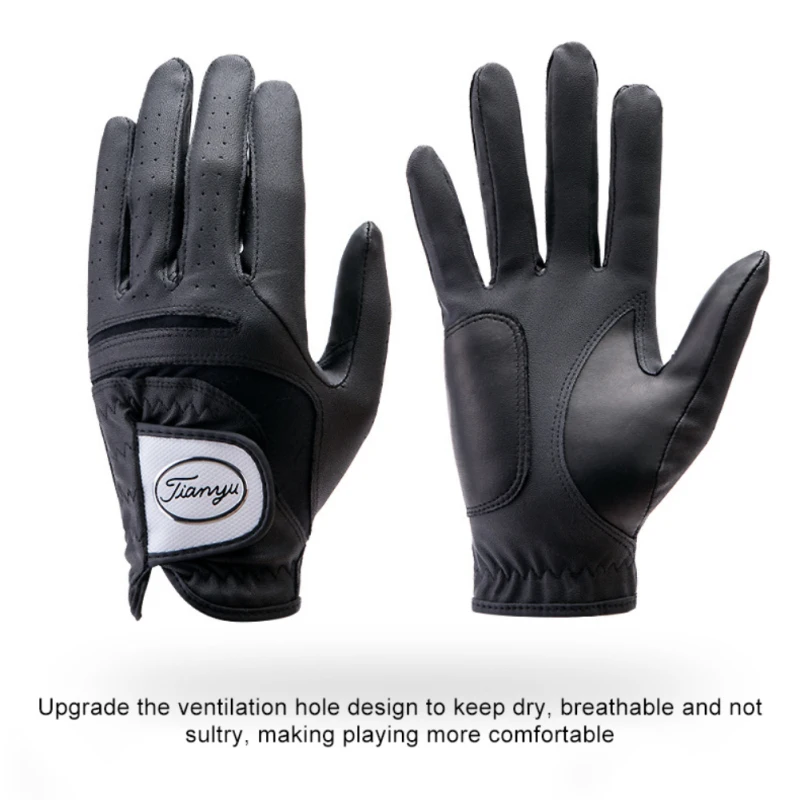 

1pcs Lambskin golf gloves men's golf gloves FJ golf glove comfortable breathable wear resistant golf gloves Accessories