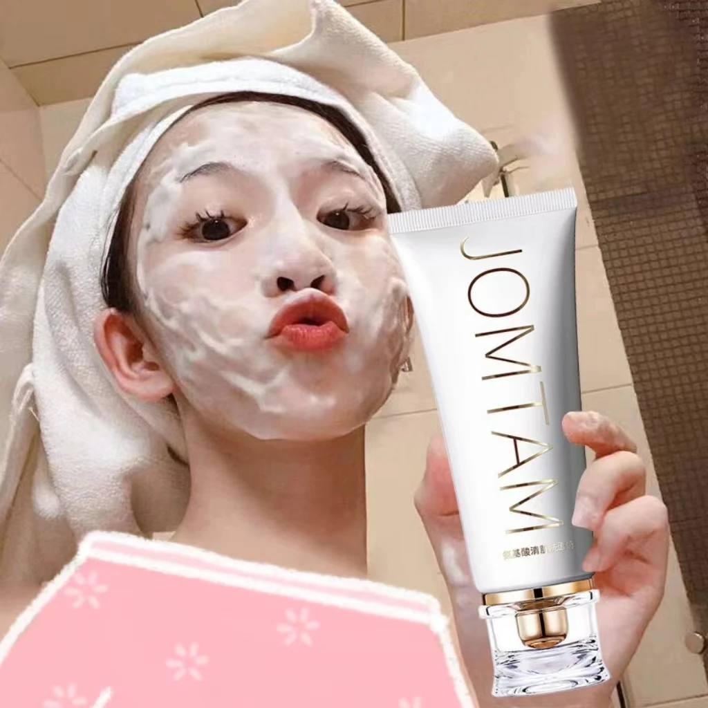 Facial Cleanser Amino Acid Facial Cleanser Niacinamide Deep Cleaning Oil Control Moisturizing Shrink Pore Remove Acne Whitening Facial Skin Care