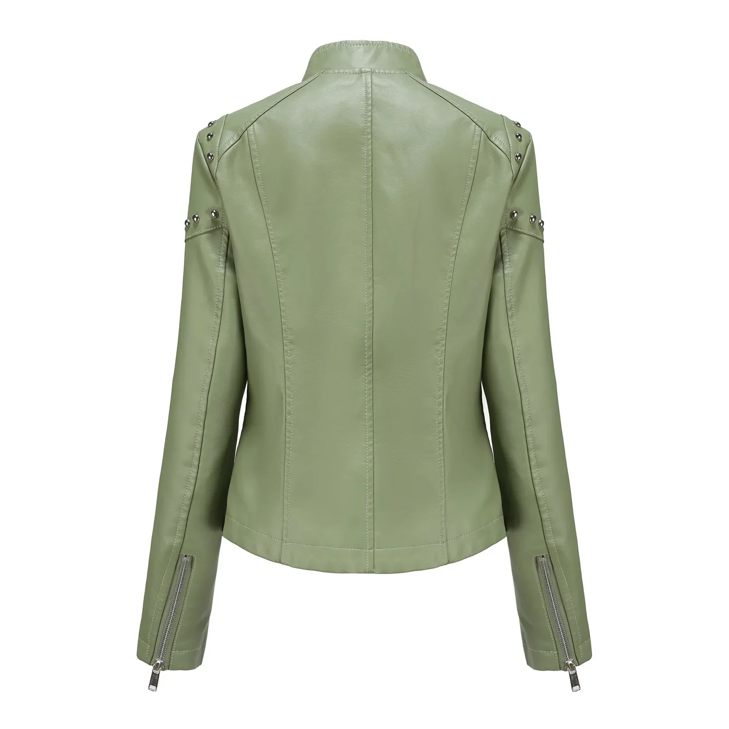 Рисунок 2 - Осенняя Женская куртка из искусственной кожи