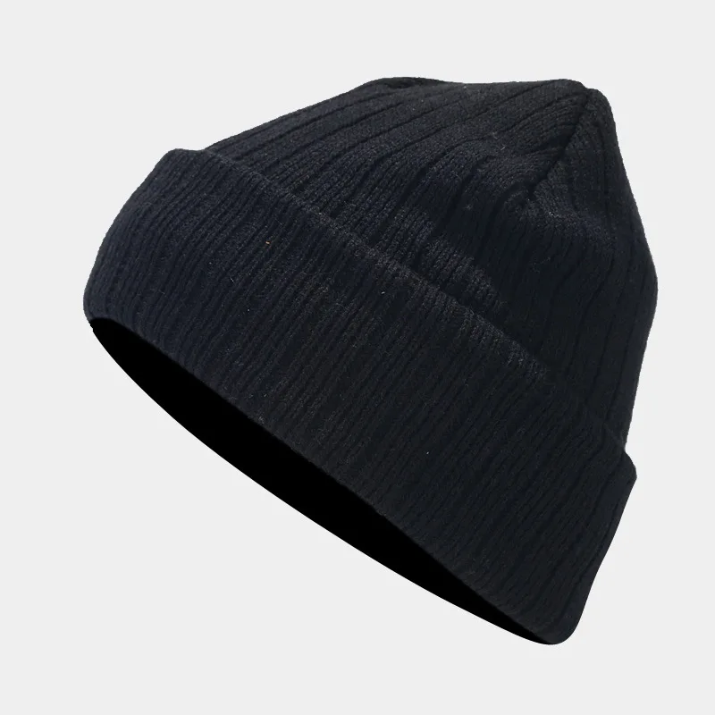 Männer Frauen Kaschmir Strick mütze Hals handschuhe dreiteilig kalt dick wind dicht reiten warmen Anzug Bufanda Hombre Gorro Invierno – Detail 2