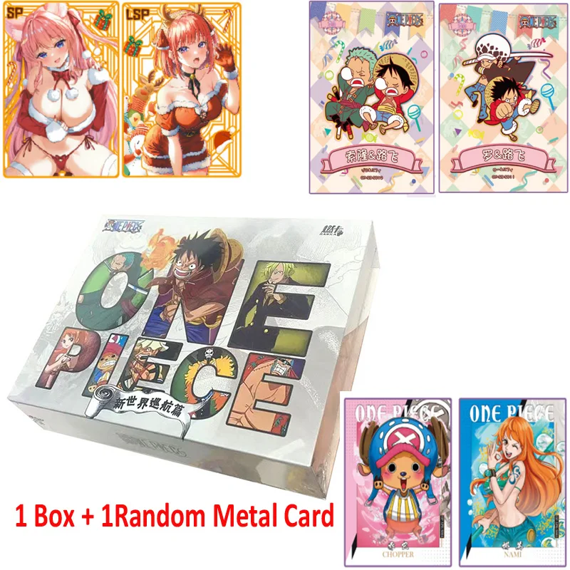 

Anime One Piece Card English Version Nami Luffy TCG SR Rare Trading Collections Card Game Collectibles Battle Child Gift Toy