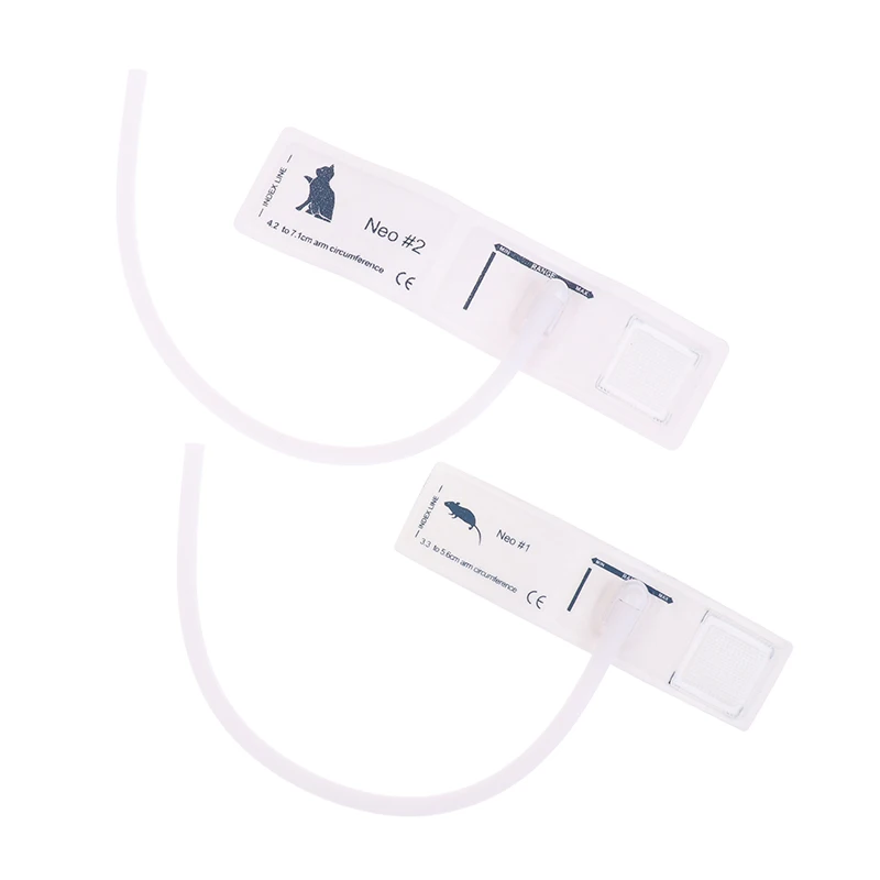 5 Size Of Veterinary Blood Pressur Cuff Multisize Upper Arm Disposable Non-woven Animal NIBP Cuff Pet Blood Pressure Single Hose