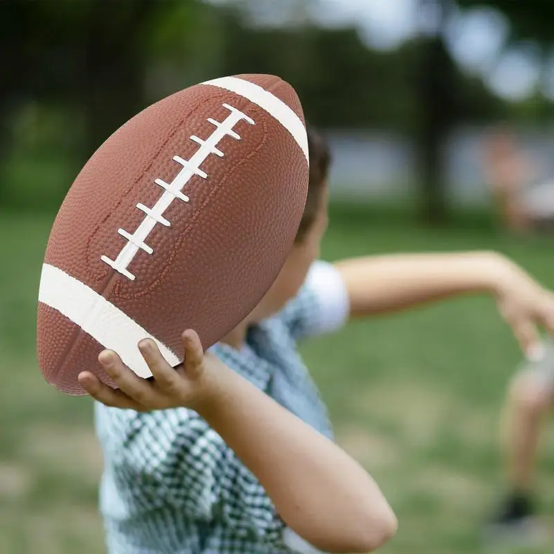 Calcio impermeabile per piscina sport antiscivolo palla Junior americana in pelle sintetica palloni da esterno ad alte prestazioni