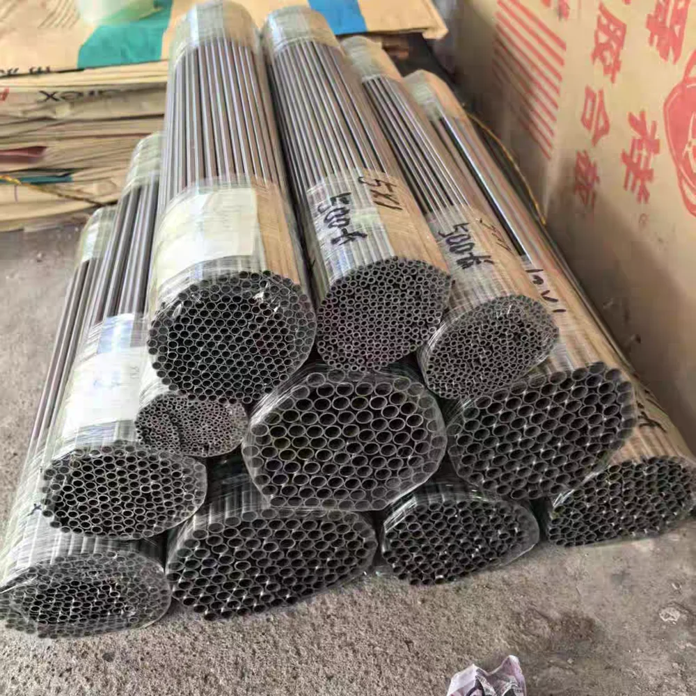 5 Pieces 304 Stainless Steel Round Tube - 10mm OD, 8mm ID, 300mm Length-786911