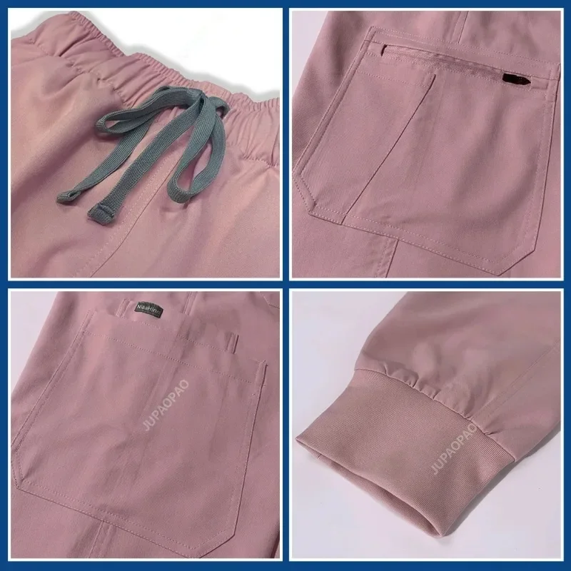 Unisex Medical Uniforms Clinical Uniform Men Nursing Clothes Doctor Costume Nurse Scrub Sets Dentist Workwear Include Tops pants medical uniform