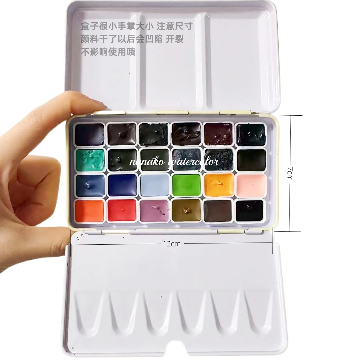 Japan KUSAKABE Layered Color Watercolor Paint 10Ml Harmon Artist Precipitated aquarela 24 Color Transparent акварель Set cut watercolor painting set,watercolor paint,watercolor pigment