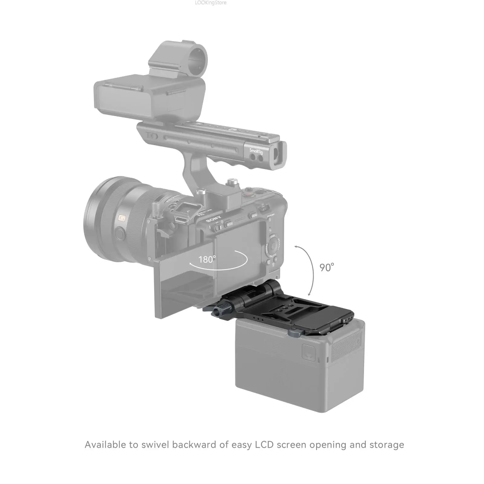 SmallRig VB50 VB99 VB155 미니 V 마운트 배터리 4505용 미러리스 DSLR 카메라용 SmallRig V-마운트 배터리 마운트 플레이트