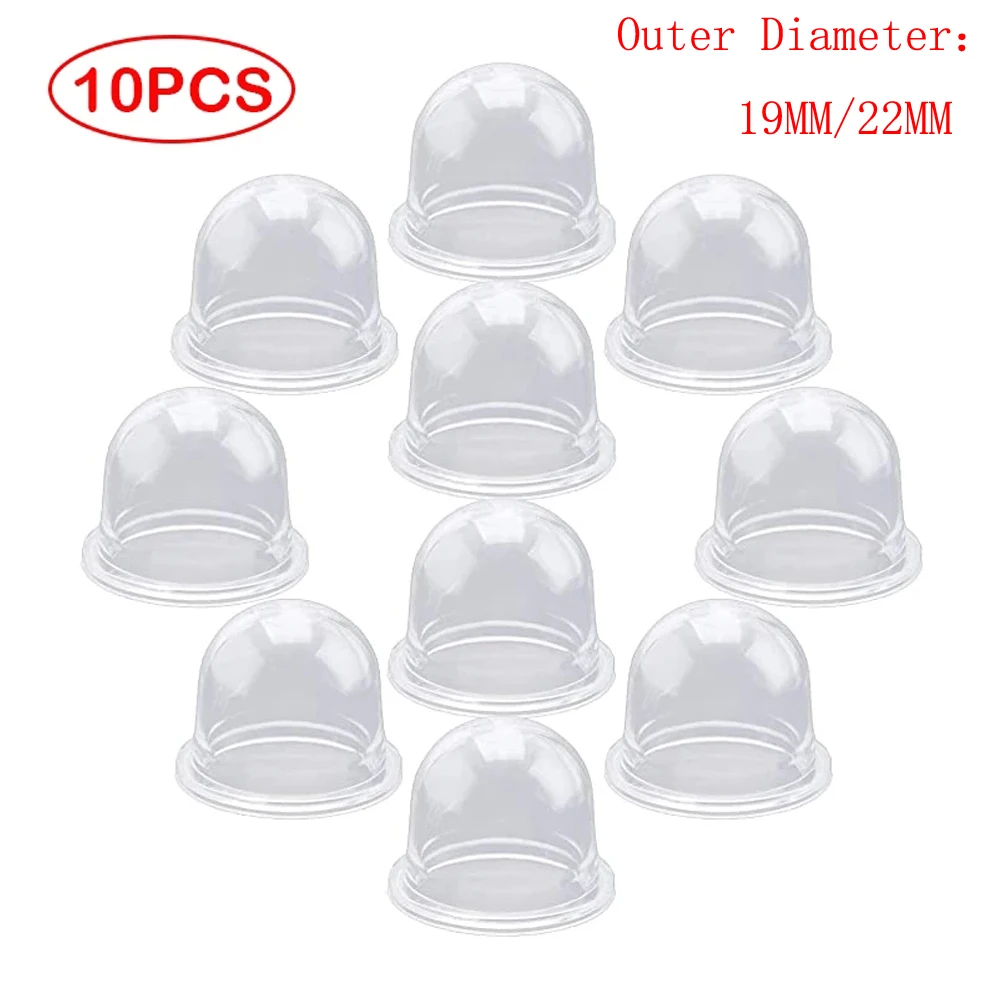 10pcs Primer Bulb Fuel Pump Carburetor Oil Bubble Primer Bulb Chainsaw 0057003 0057004 for Homelite Echo Stihl Ryobi Poulan Zama