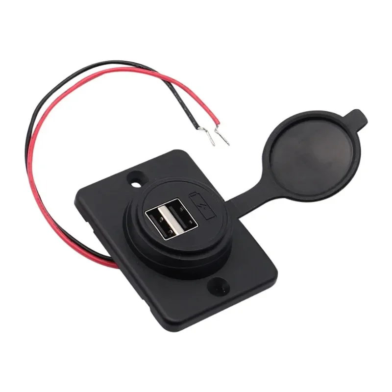 

Зарядное устройство с 2 портами USB для автомобиля, 12 В, 24 В