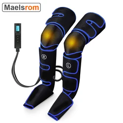 Knee Heat Air Compression Foot & Calf & Thigh Leg Massager Suport Oem Odm 25kpa-48KPa 6Modes 3 Intensities Pressotherapy