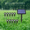 Outdoor Solar Spot Lights 10 LED Solar Landscape Spotlights Auto On/Off Outdoor Waterproof Garden Lights For Driveway Walkway 3