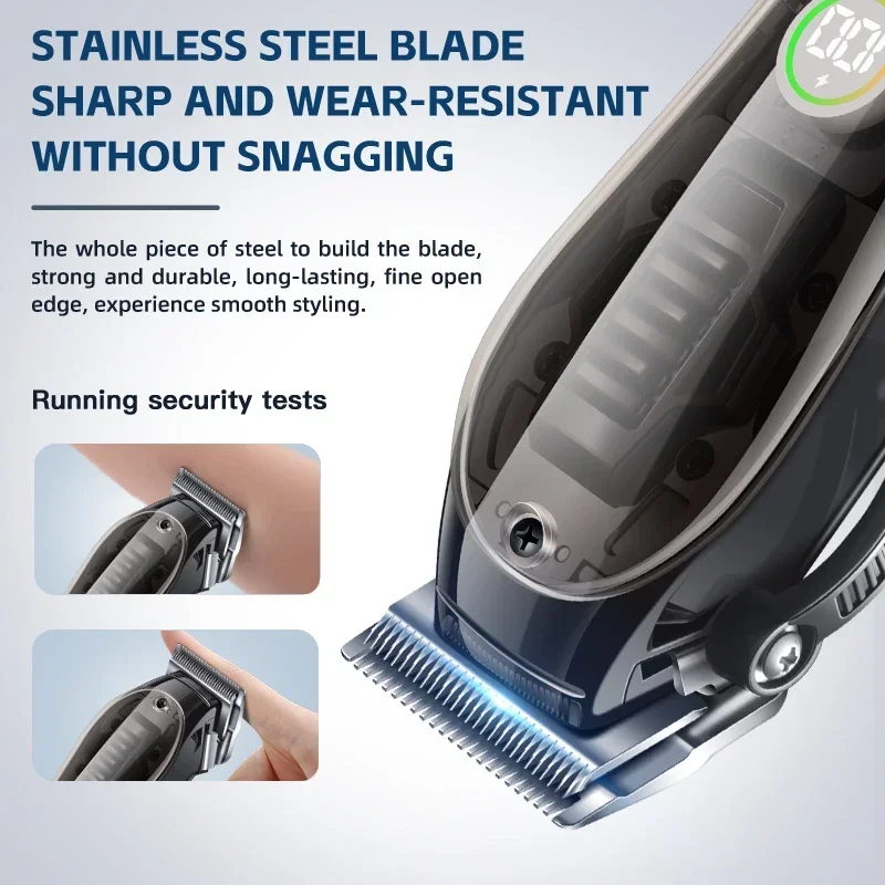LED Dog Clipper Dog Hair Clippers Grooming (Pet/Cat/Dog/Rabbit) Haircut Trimmer Shaver Set PetsFader
