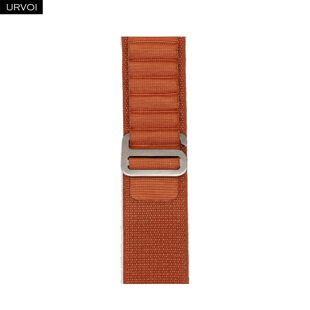 URVOI Black Woven Polyester Alpine Loop Strap with G-Hook Closure