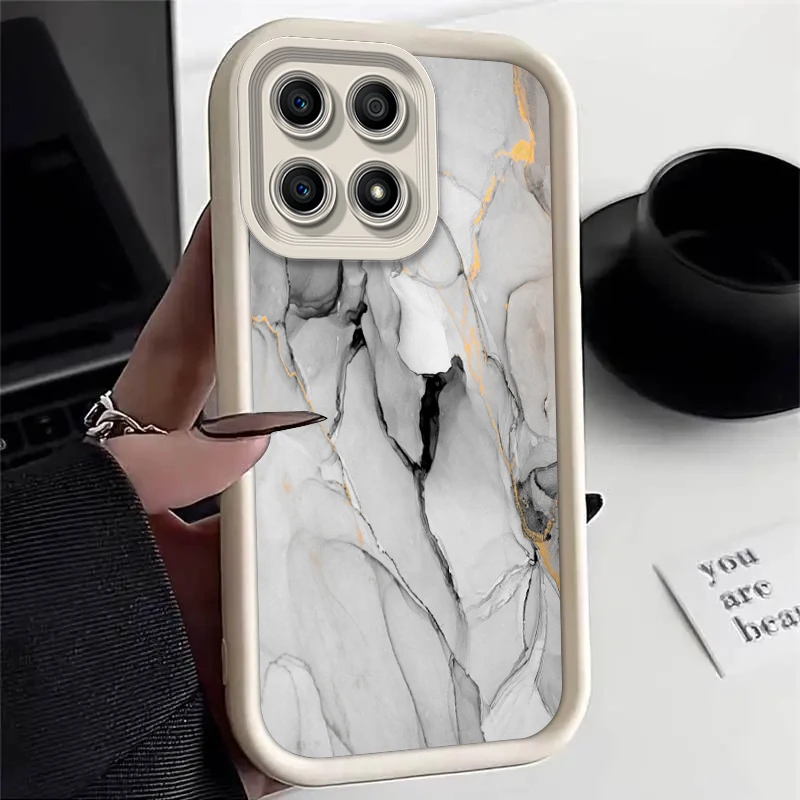 Luxury Marble Silicone Phone Case Cover