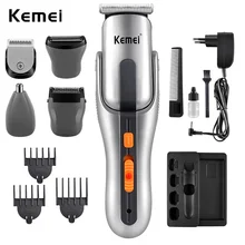 

All in One Men Groom Set Nose Ear Clipper Kit Beard Cutter Nasal Epilator Kernei Sideburns Shaving Machine Kemei Body Hair Shave
