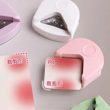 Taglierina Angolare Circolare per Carta e Plastica, Macchina per Taglio Angoli di Cartone e Foto, Utensile Manuale per Taglio Angoli