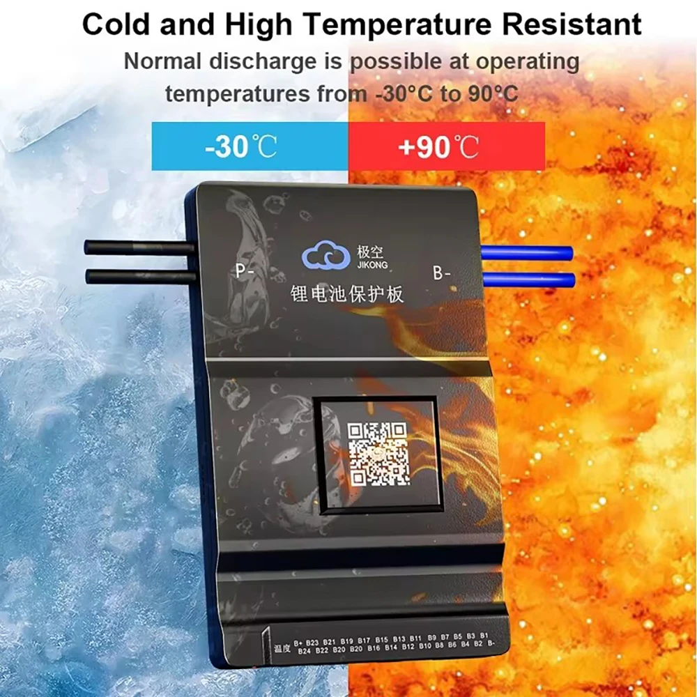 JIKONG JKBMS B2A20S20P-V19 CAN HEAT 8S 20S 16S 36V 48V Batterie BMS mit 2A Actice Blance für LifePO4 LTO LI-ION Batterie BMS – Detail 7