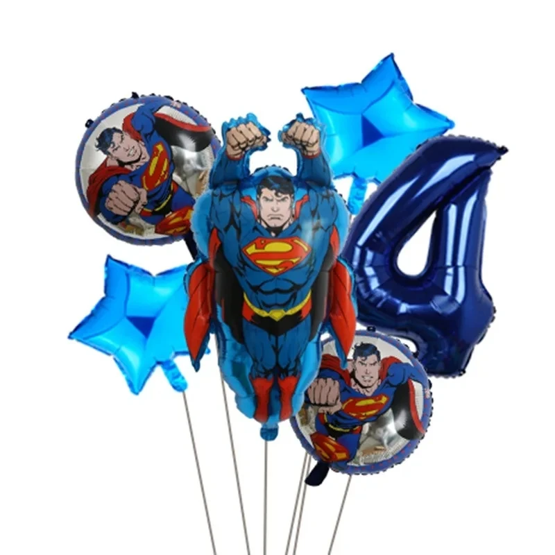 

Marvel Comics Superman Hulk Modeling Boy Birthday Party Decorative Balloon