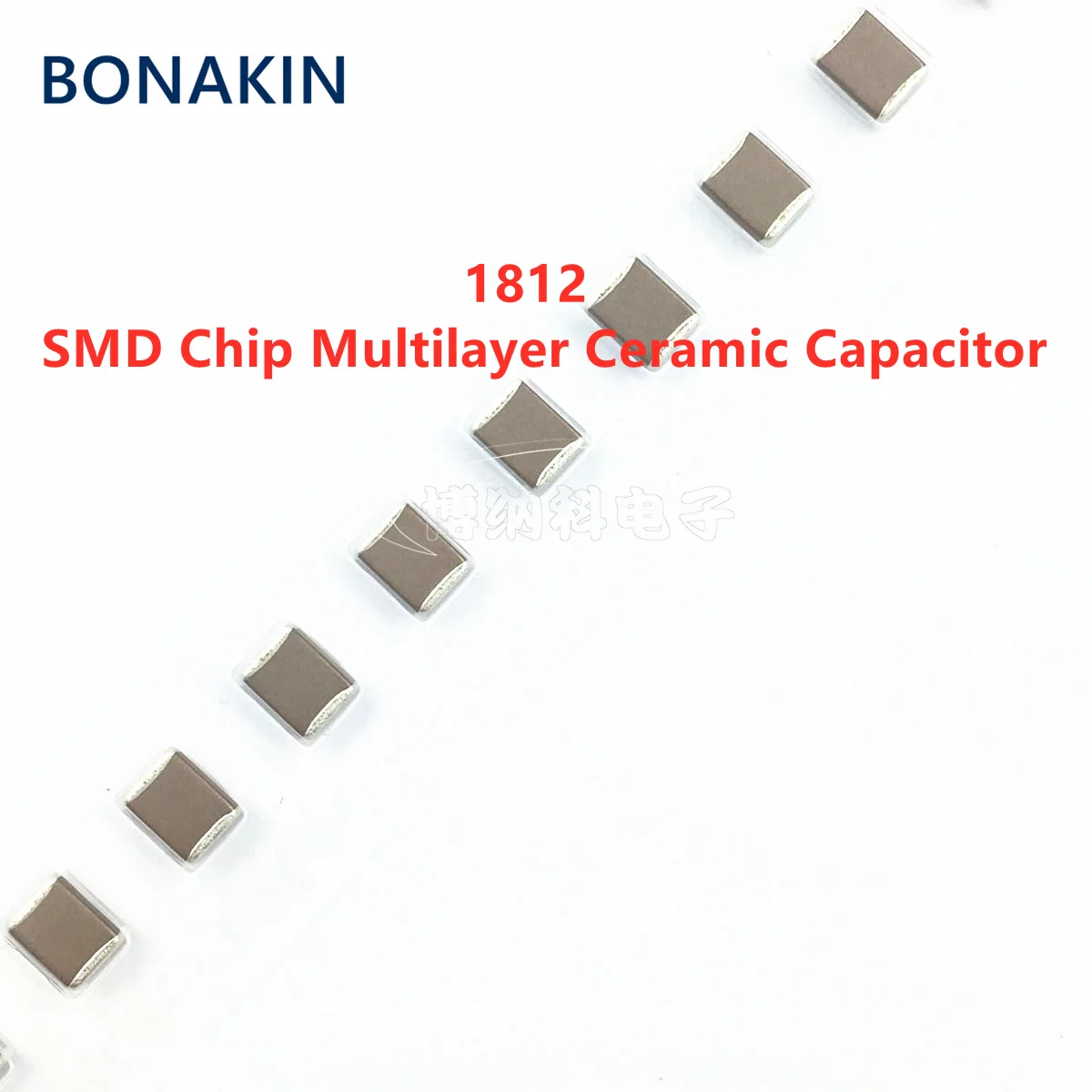 10pcs 1812 4532 2.2UF 225K 50V 100V 200V 10% X7R SMD Chip Multilayer Ceramic Capacitor