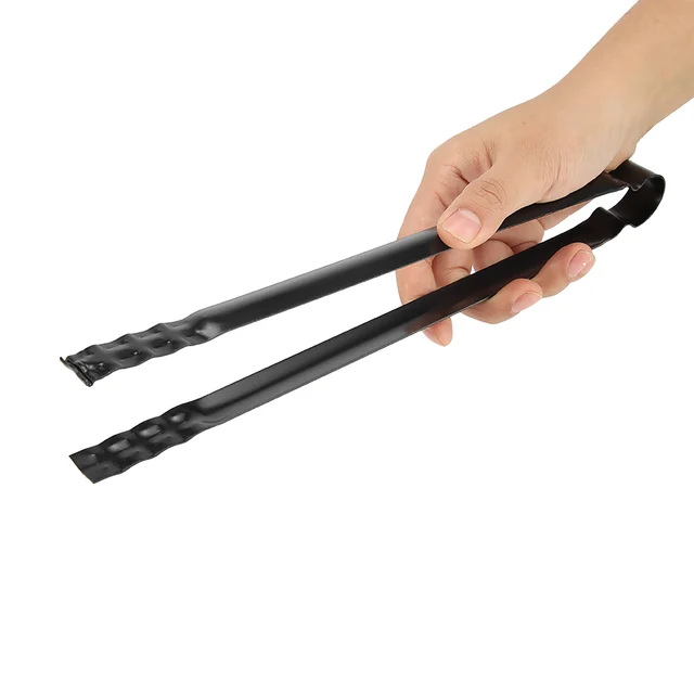 Multifunkcionális Fém Bbq Clip Tongs Bilincs A Szemét Faszén Tálalási Szerszámokhoz Grillszén Klipek - Image 5