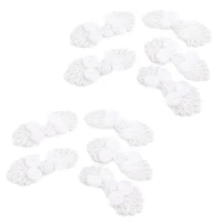 Chinese Knots for Frog Buttons 10 Pairs Beaded Closure Button DIY Crafts New 2