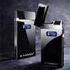 Smart Chip Electric Dual Arc USB Lighter Outdoor Windproof Pulse Plasma Flameless Digital Power Display Lighter Men's Gift 5