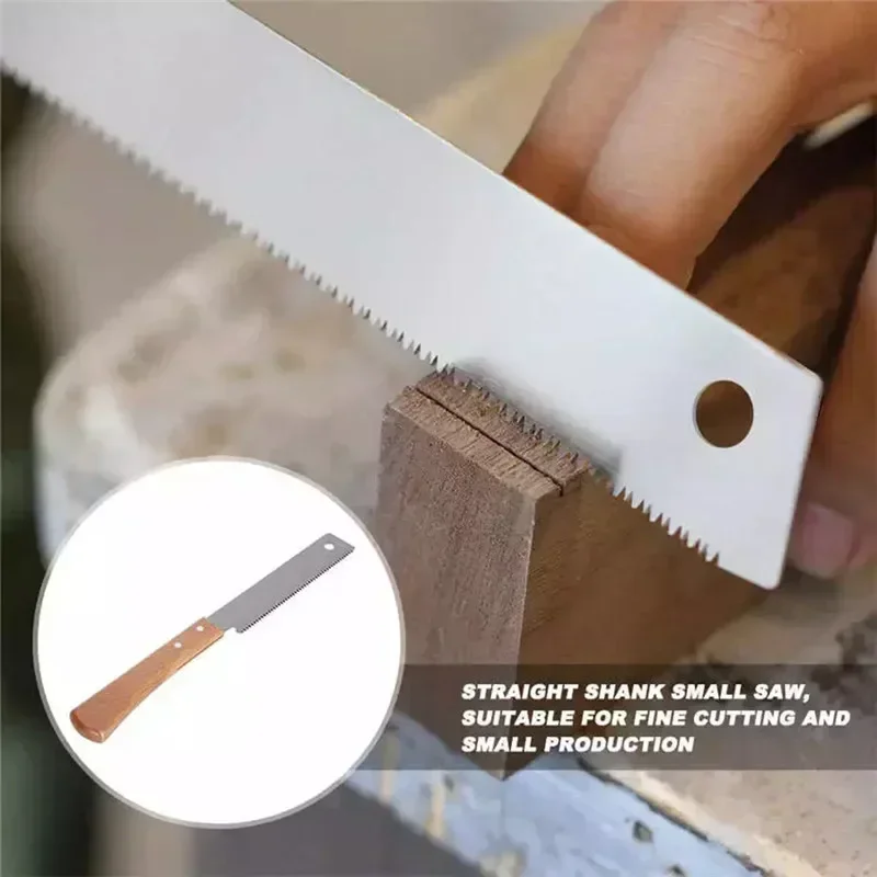 

Sharp Saw Blade Steel Saw Flush Flexible Trimming Cut Japanese Hand Tools Double-edge Sawtooth Small For Woodworking