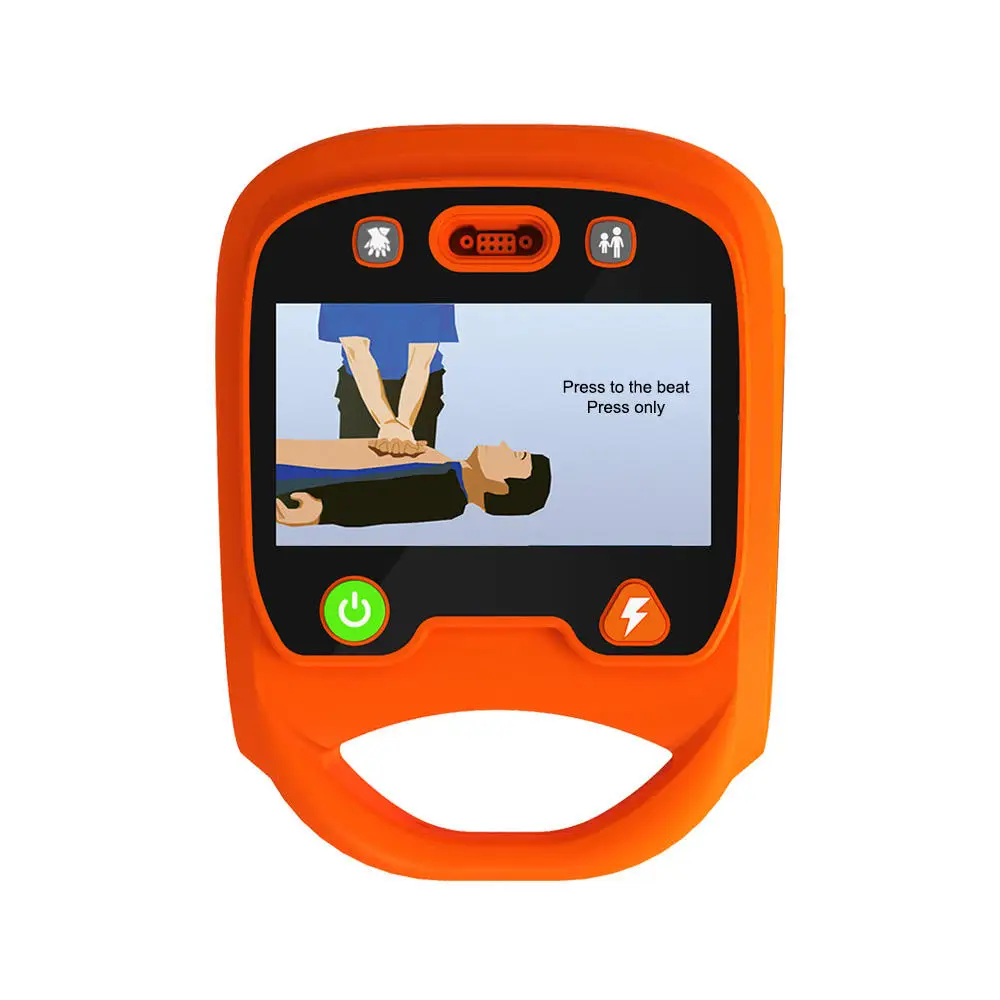 

IN-AED100 Big Screen Lcd Display Auto Heart Pacemaker External Aed Portable Cardiology