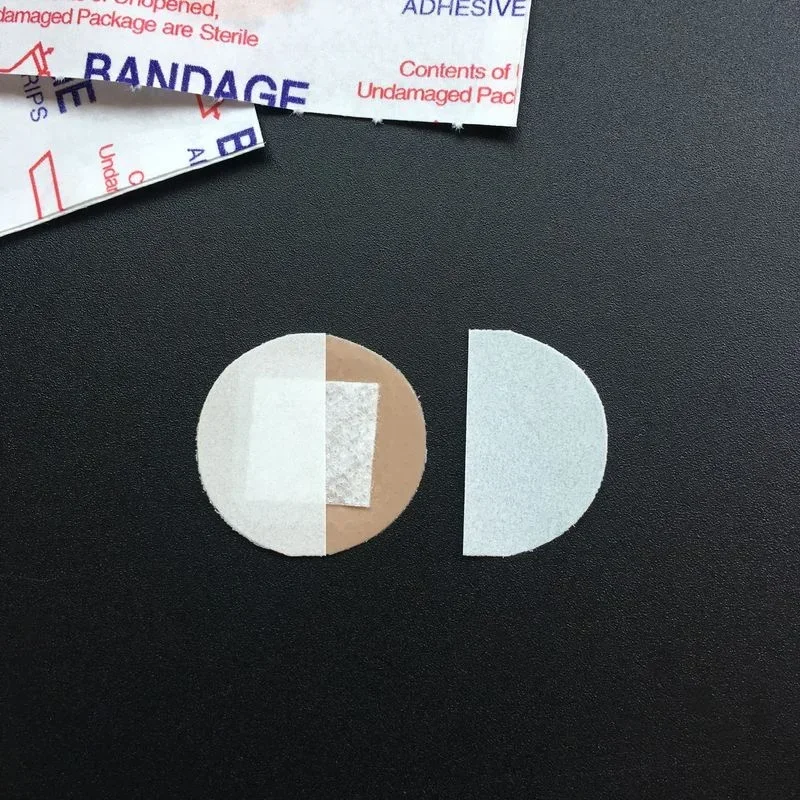 100pcs/lot Round Curitas Adhesive Plaster Bandages for Children Kids  Breathable PE Band Aid Woundplast Wound Patches 6