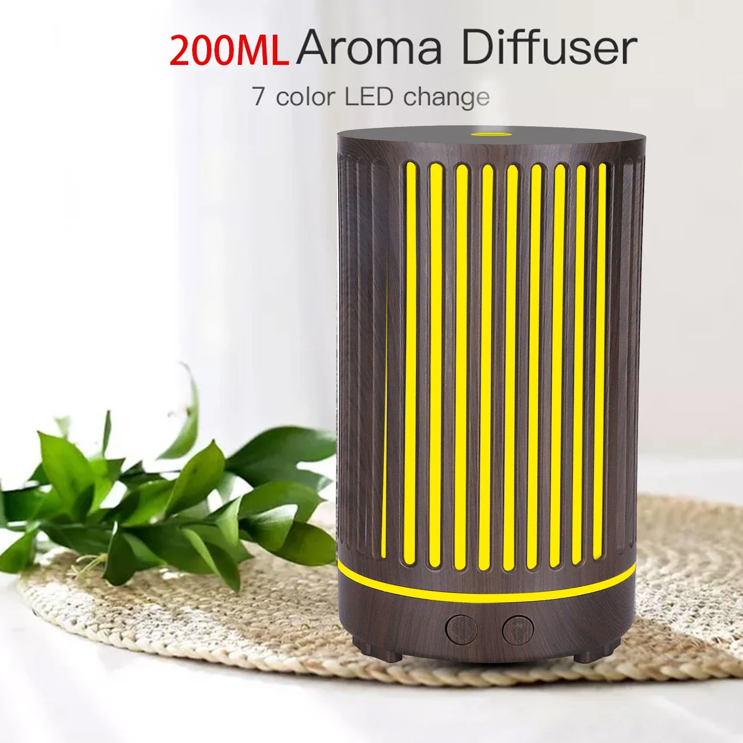 Smart Tuya Aroma Diffuser 400ml App Controlled Air Humidifier_voghion.com