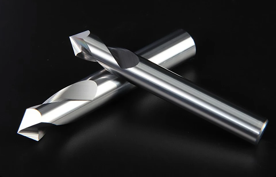 YZH HRC55 Hartmetall-Aluminium-Spotbohrer mit einem Winkel von 60° ° 90 ° 120 ° CNC-Bohr- und Fasenmaschine für präzise Anfangslagerungen – Detail 2
