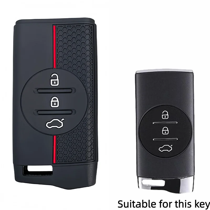 Soft Silicone Key Fob Case Cover and Holder Accessories