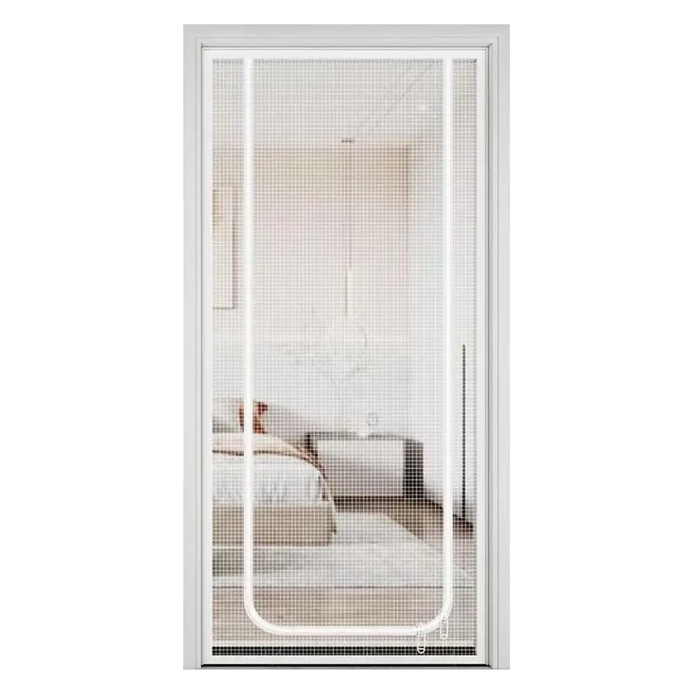 מסך דלת לחתולים מגוון מסך ידידותי לחיות מחמד דלת 35.43X86.61 אינץ 'מגן נייד עם רוכסן לגישה נוחה