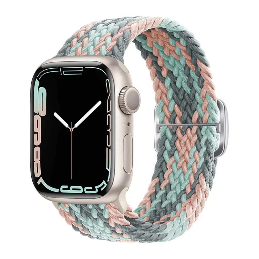Braided Solo Loop Elastic Nylon Bracelet