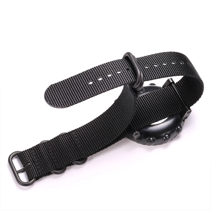 24mm Nylon Waterproof Smartwatch Band - Outdoor Sports Bracelet Accessory