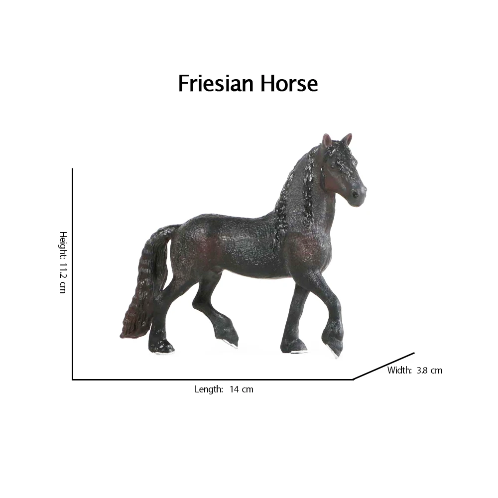 Horse Figurines Farm Animal Toy Set – Children's Gift Collection