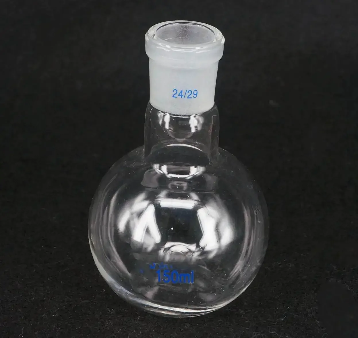Lab Volumetric Flask 100ml 150ml 250ml Borosilicate Glass 19/26 24/29 29/32 One Mouth Short Neck Flat Bottom Flask Boiling For Lab