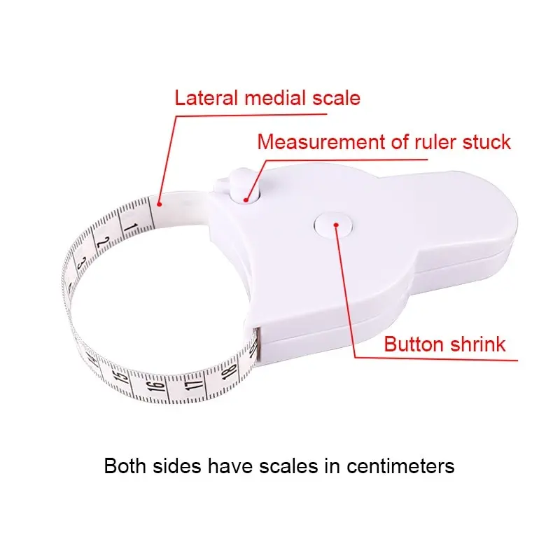 1pc Portable Torch Shaped Measuring Tape For Waist, Chest And Body  Measurement, Automatic Retractable Y Tape Measure For Sewing
