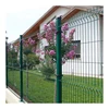 PVC Coated 3D curved welded wire mesh panels fencing trellis gates 6