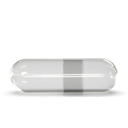 Vegan Clear Transparent Empty Capsules - Assorted Sizes, Joined & Separated, Bulk Pack - Size 0 (Clear joined)