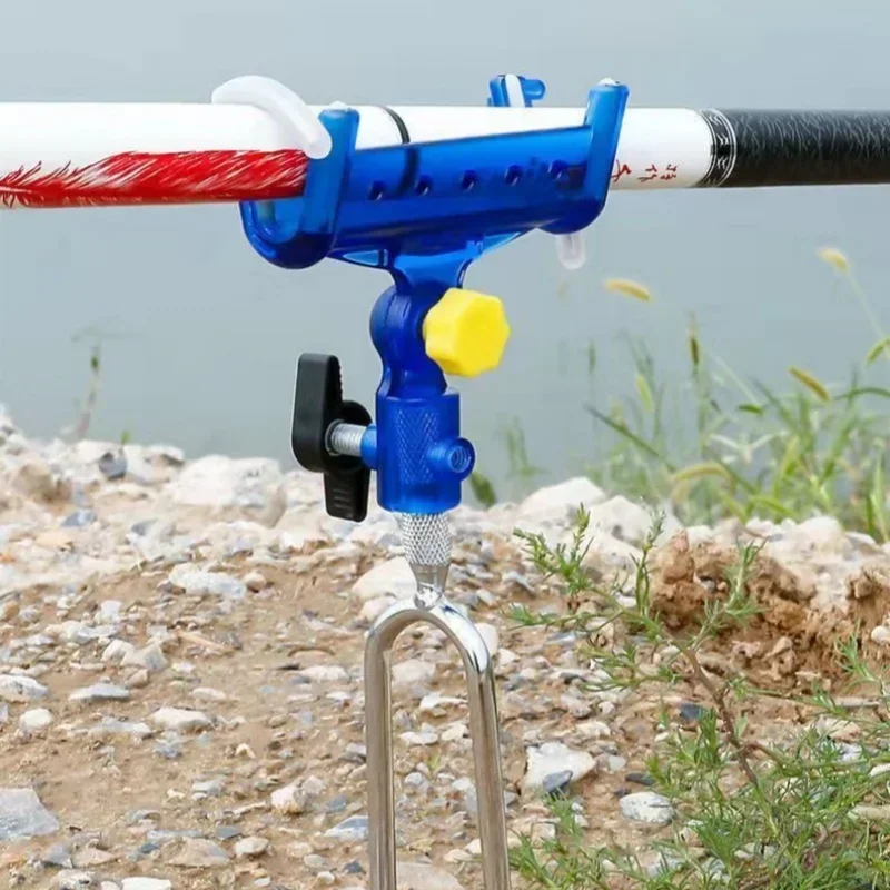 Fishing Rod Ground Insertion Bracket with Rod Drop Lock and Lift Unlock fishing rod bracket fishing rod support fishing rod rest fishing rod holder 1pc