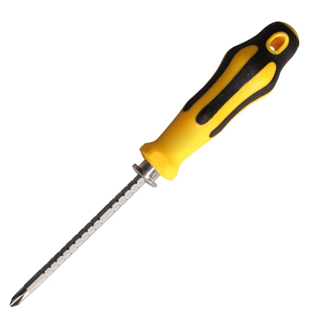 

1pc Dual-purpose Ratchet Screwdriver Slotted Cross Screwdriver Adjustable Telescopic Screwdriver Detachable Screw Driver Tools
