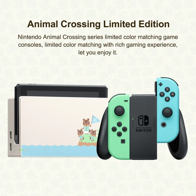 Sow Landsdækkende Ripples Nintendo Switch Animal Crossing Edition Game Console and Multiple Color  Optional with 6.2 Inch LCD Screen Available Now _ - AliExpress Mobile