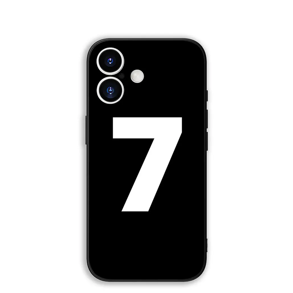Sports-Themed Lucky Number Phone Case Cover