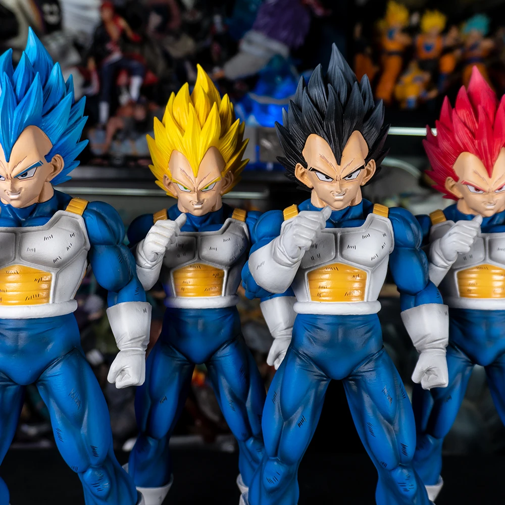 Pre-sale Dragon Ball Ultra Ego Vegeta Figure Replaceable Heads Vegeta  Figurine PVC Action Figures 31CM Model Toys Statue Gift