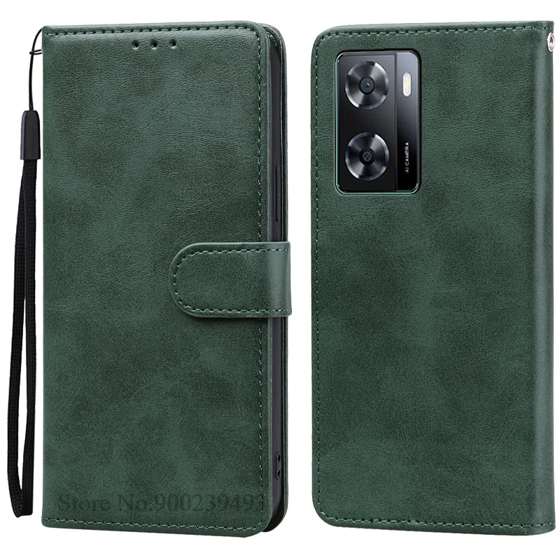 Luxury Wallet Leather Flip Phone Case - Stylish Protective Cover in Classic Design