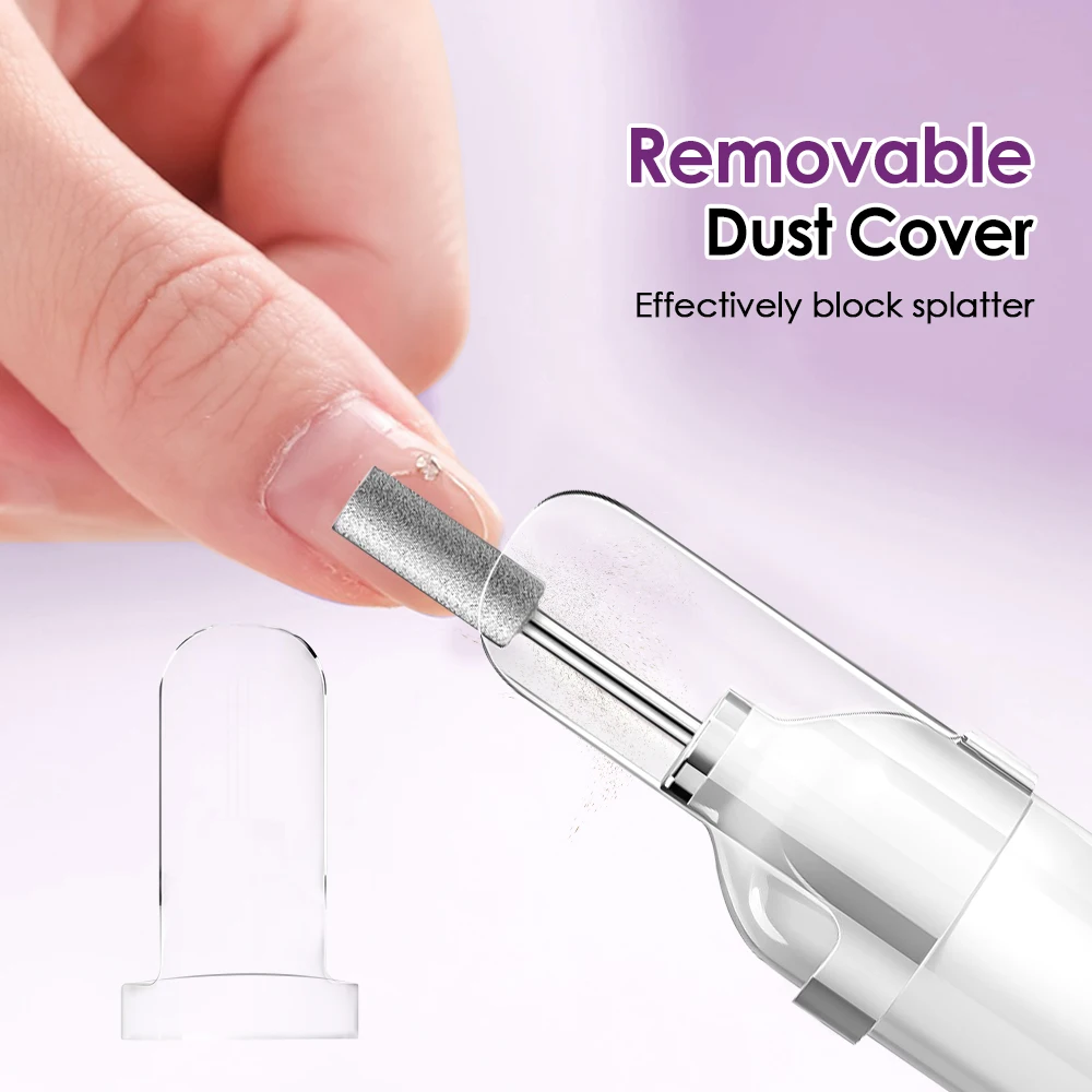 Electric Nail Drill with UV Light for Acrylic Gel Nails